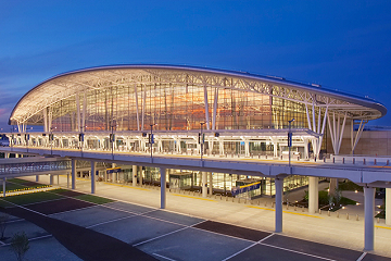 Indy Airport Project, Indianapolis, Indiana, USA - 1300 Tons